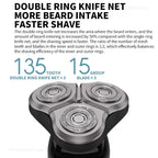 Xiaomi Mijia S500 Electric Shaver Rotary Razor Waterproof Beard Trimmer