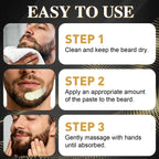 LOCKMIO Beard Care Kit Men Grooming Set Oil Balm and Styling Tools