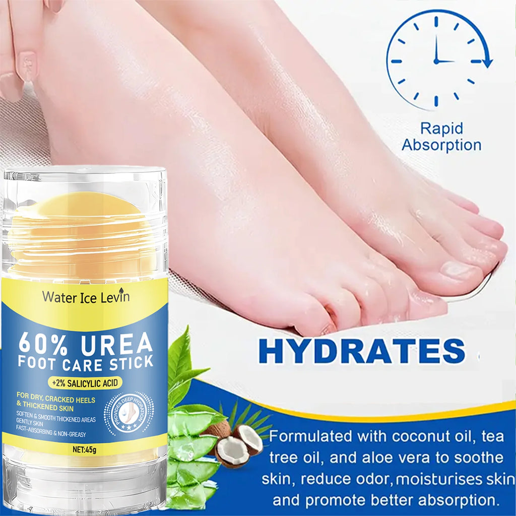 60% Urea Foot Care Stick Moisturizing Treatment for Dry Cracked Heels