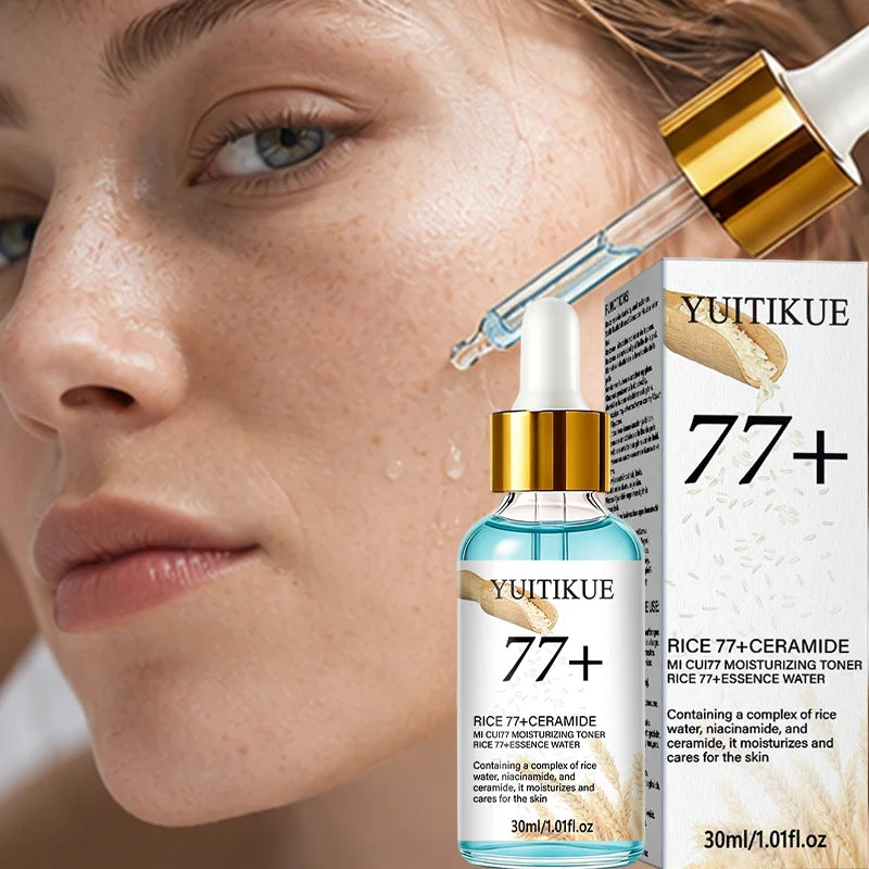 YUITIKUE Rice Essence Toner Ceramide Niacinamide Face Moisturizer 30ml