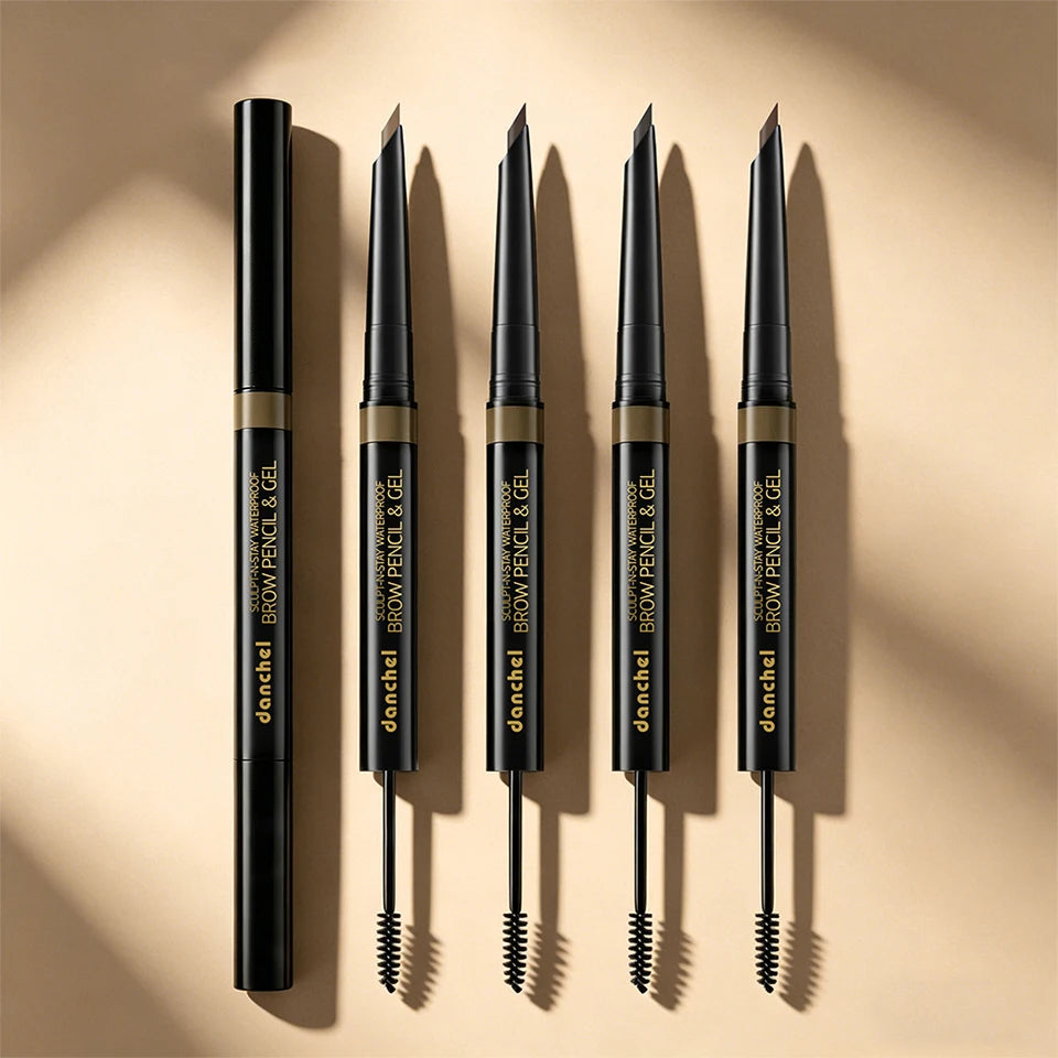 2-in-1 Waterproof Eyebrow Pencil and Sculpting Gel