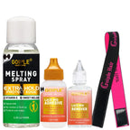 Goiple 4 Piece Wig Adhesive Kit Lace Melting Spray and Glue Remover