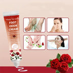 Rose Foot Deodorant Cream Long Lasting Odor Control and Moisturizer