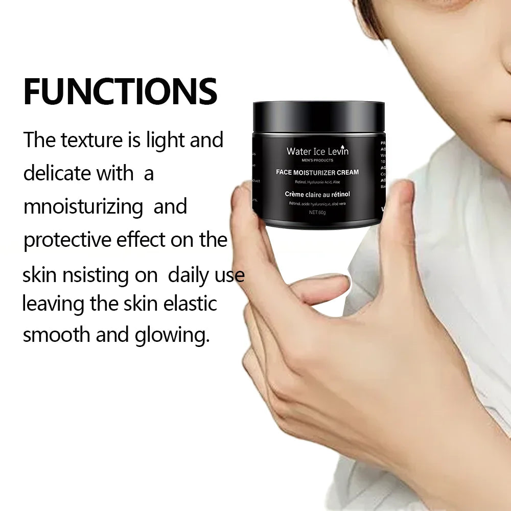 Water Ice Levin Retinol Face Moisturizing Cream Anti Aging Skin Care - 10