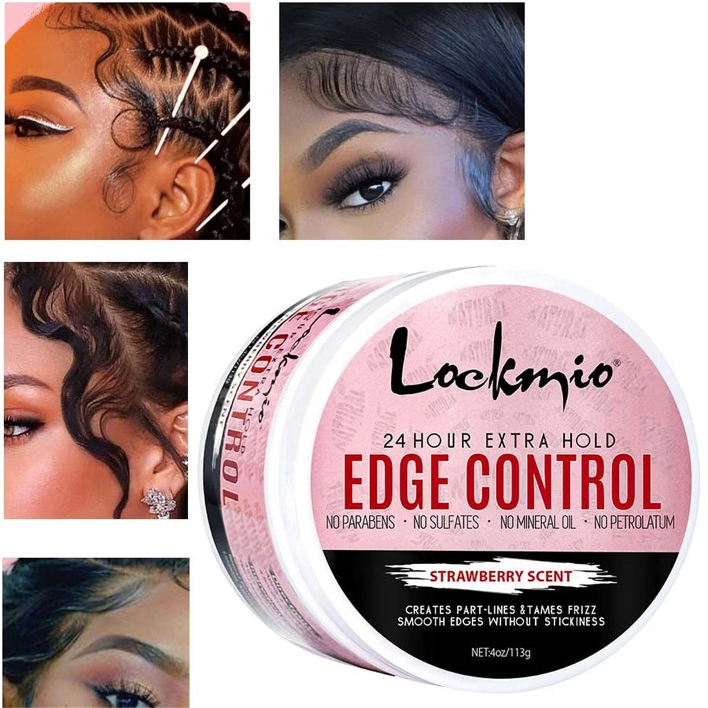 4oz Edge Control Hair Styling Wax for Natural Hair and Wigs