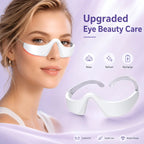 LED Red Light Eye Massager for Dark Circles and Puffiness