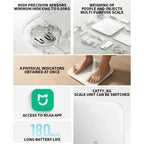 Mijia S200 Smart Weight Scale High Precision Body Balance Analyzer