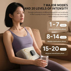 Electric Pulse Waist Massage Belt for Abdominal Toning