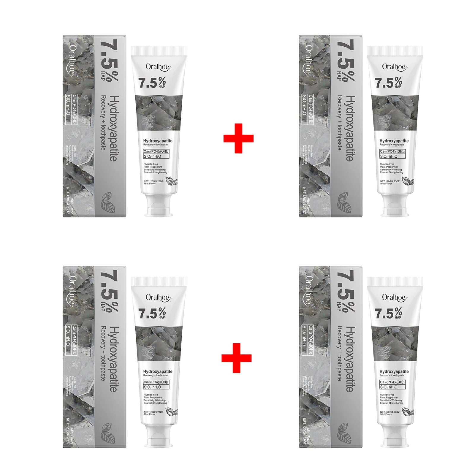 Hydroxyapatite Enamel Repair and Whitening Toothpaste - 21
