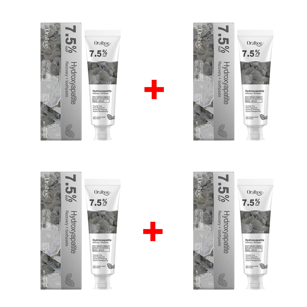 Hydroxyapatite Enamel Repair and Whitening Toothpaste