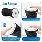 Electric Vibrating Muscle Massage Roller for Deep Tissue Recovery