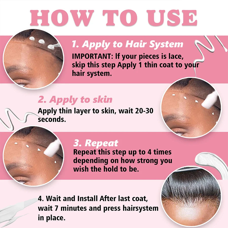 15ml Lace Wig Adhesive Invisible Waterproof Bonding Glue