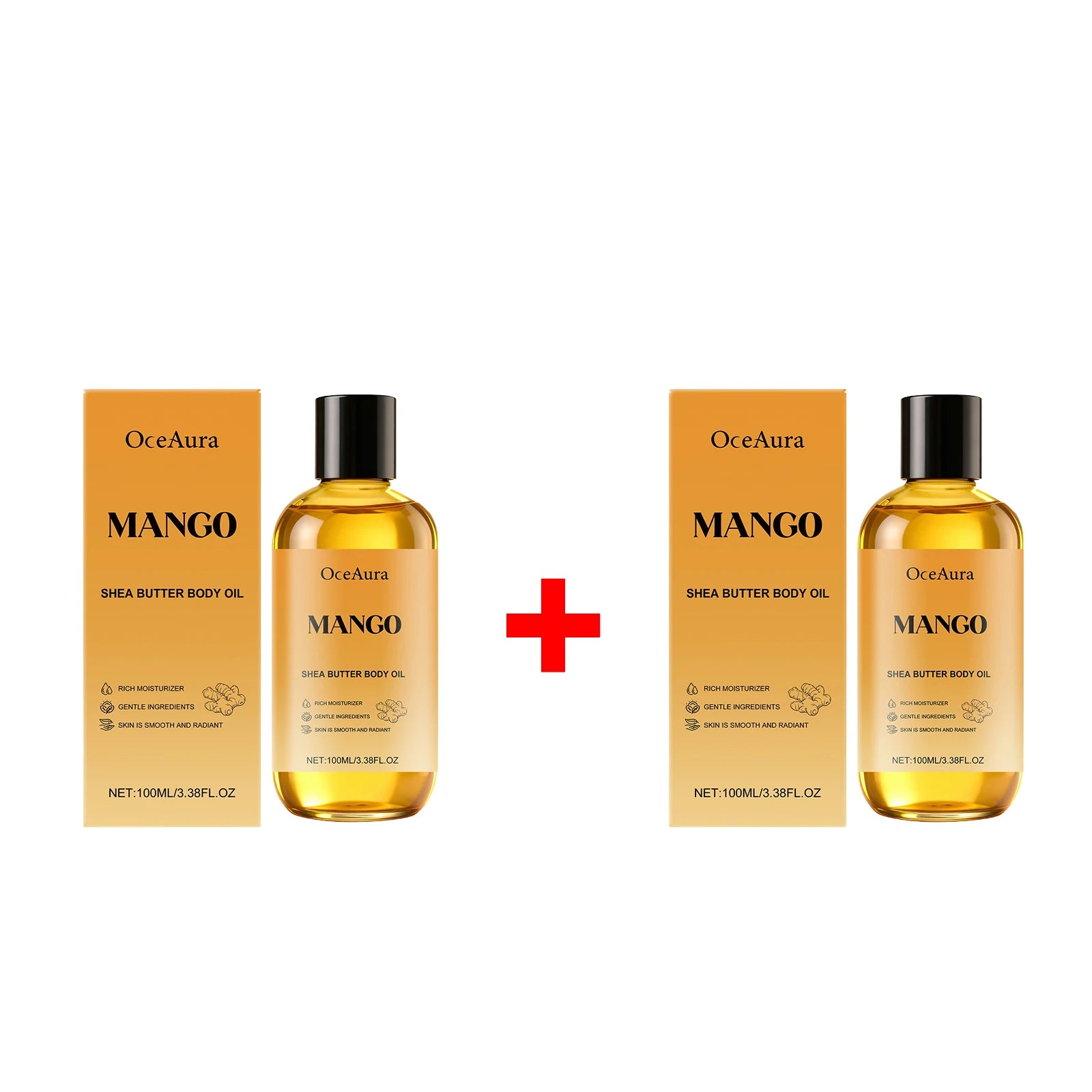 Mango Shea Butter Moisturizing Body Oil for Dry Skin - 14