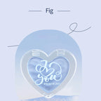 Solid Perfume Heart Tin Portable Fragrance Balm for Travel and Dating