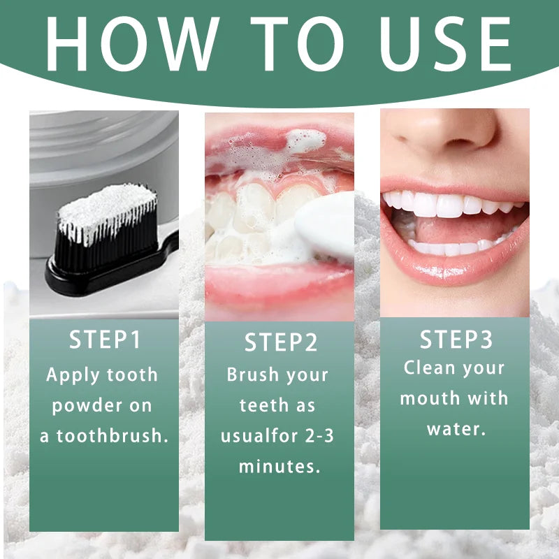 YUITIKUE Hydroxyapatite Teeth Whitening Powder Remineralizing Tooth Polish - 9