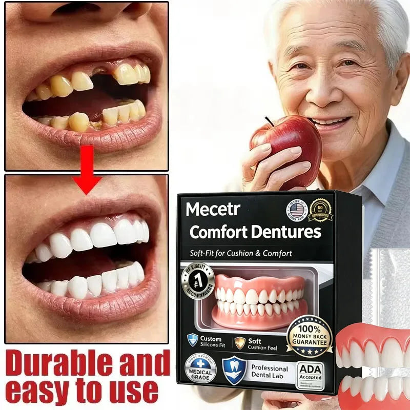 Adjustable Silicone Dentures for Adults - 4