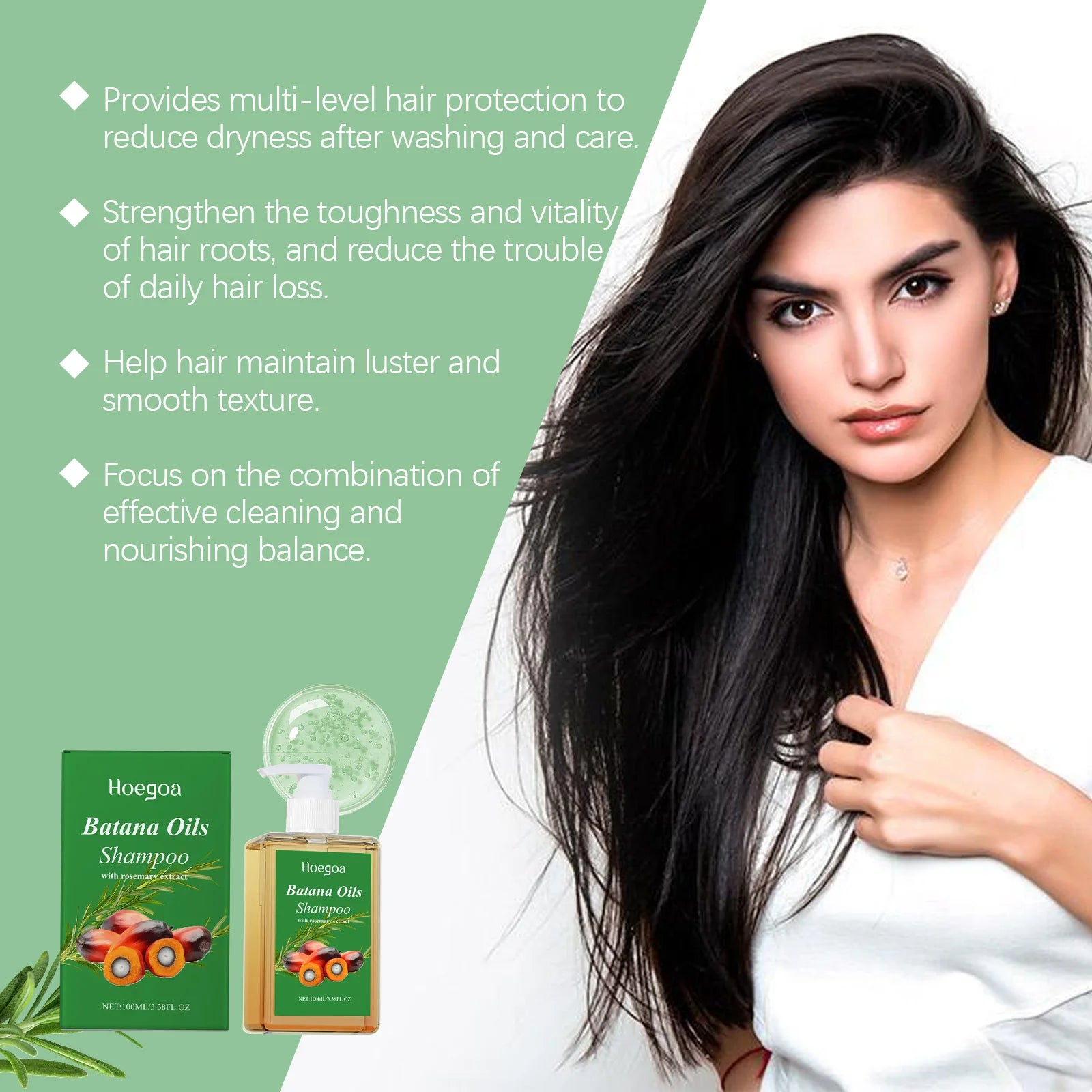Batana Oil Hair Growth Shampoo for Damaged Hair Repair - 12
