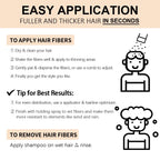 15g Hair Building Fiber Powder Set with Applicator and Hairline Tool