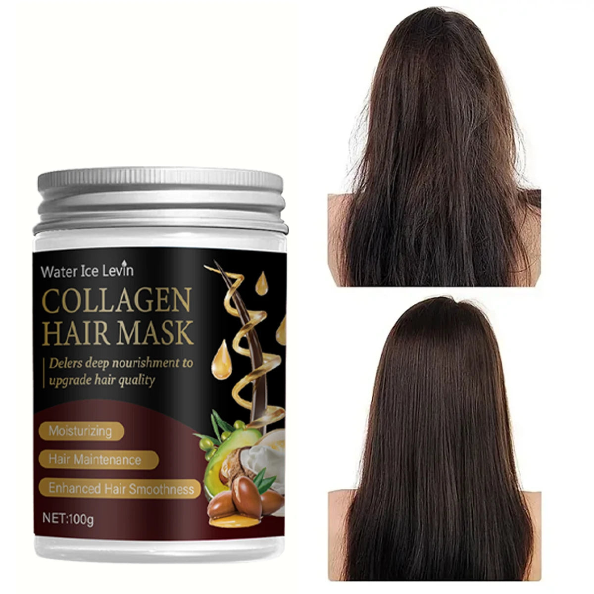 Collagen Hair Mask with Argan and Coconut Oil 100g