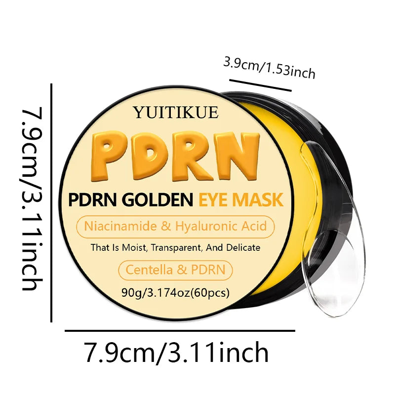 YUITIKUE PDRN Gold Eye Mask Anti Aging Dark Circle Remover Patches