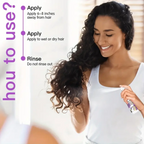 Goiple Lavender Curl Hair Care Set Leave In Conditioner Heat Protectant