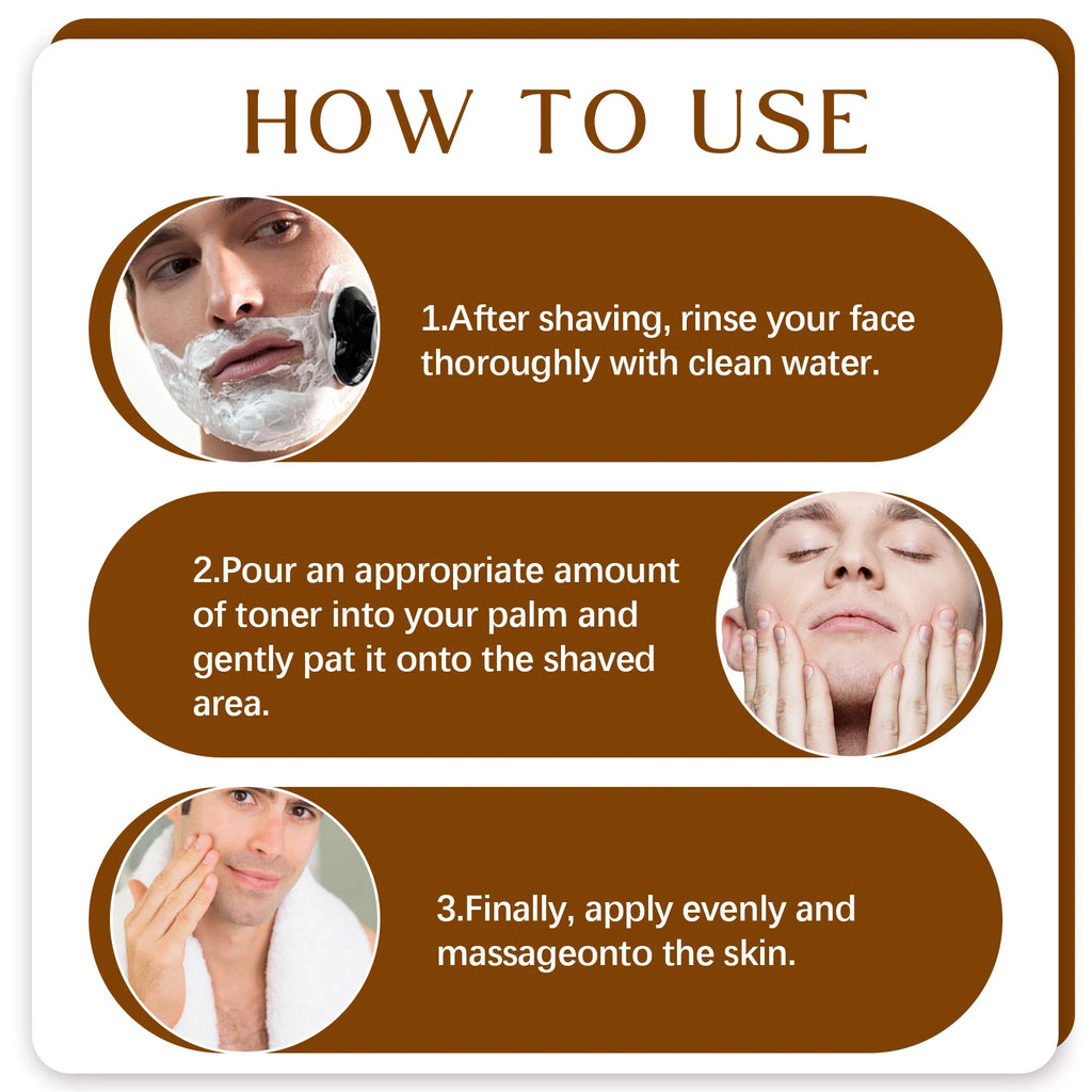 Yurhersu Sandalwood After Shave Beard Toner for Men 120ml