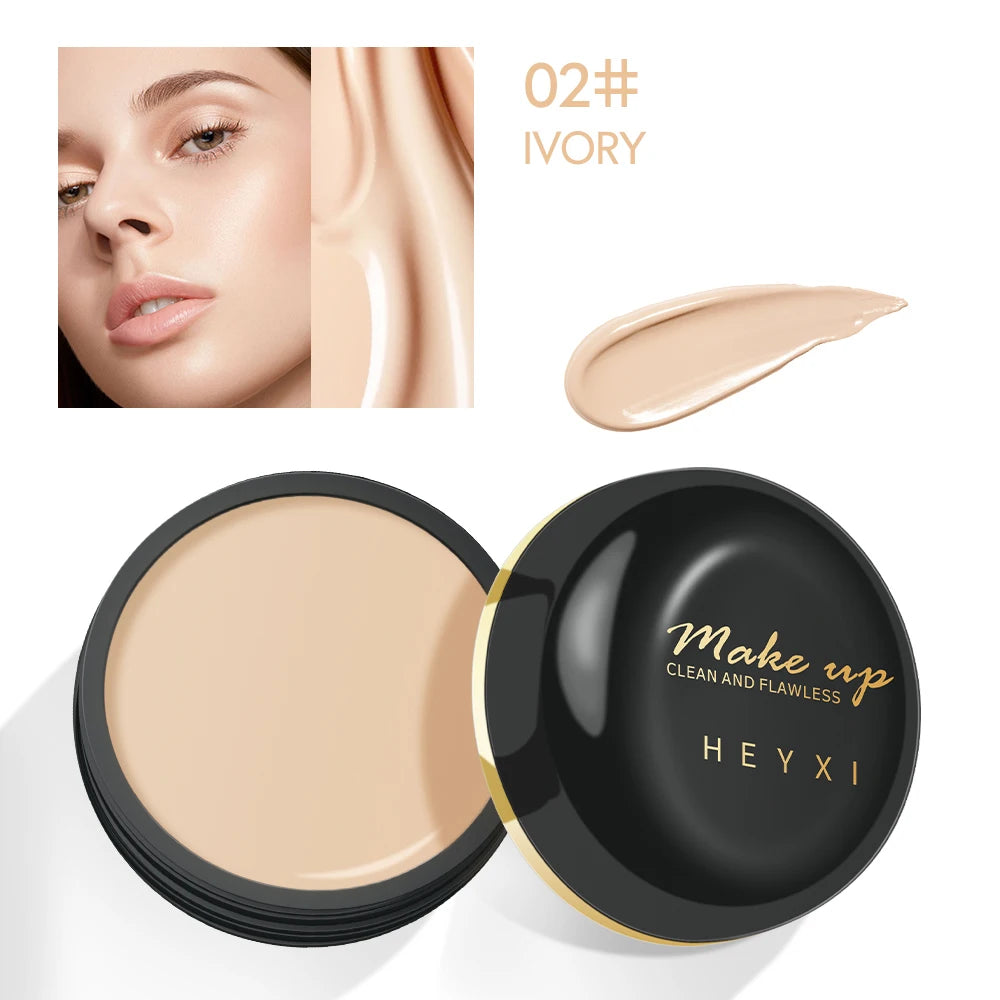 HEYXI Waterproof Concealer Cream Natural Finish Face Makeup - 18