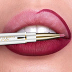 QICIY Dual Ended Lipstick and Lip Liner Long Lasting Waterproof Makeup