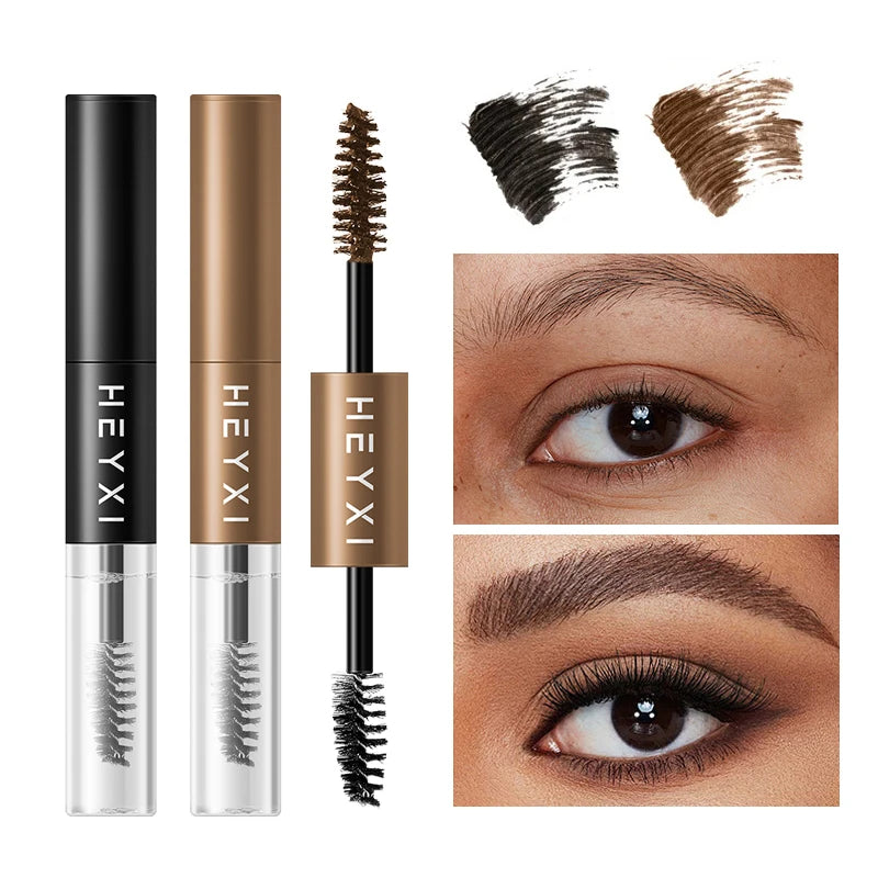 HEYXI Double Ended Eyebrow Dye Waterproof Long Lasting Brow Gel - 1