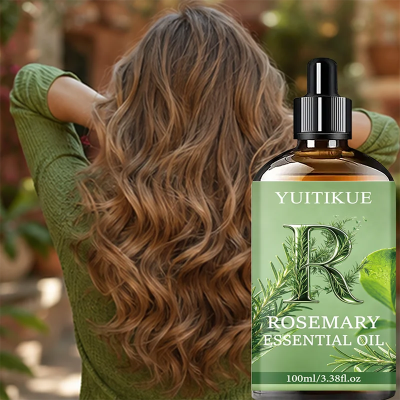 YUITIKUE Rosemary Hair Essential Oil Deep Nourishing Scalp Treatment 100ml
