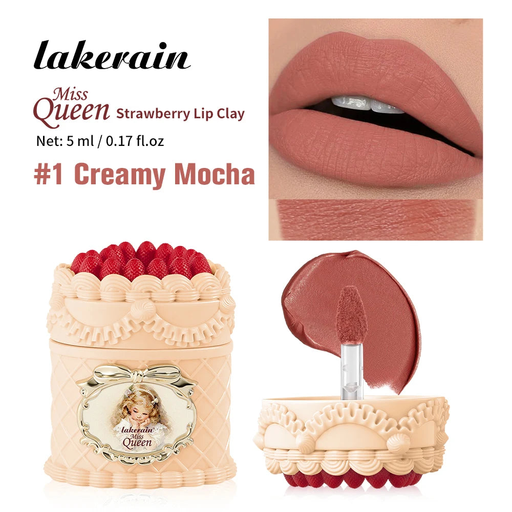 Velvet Matte Strawberry Lip Cream