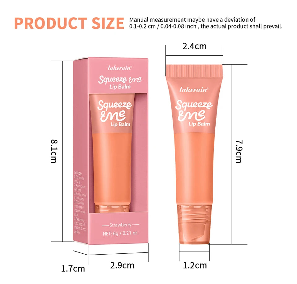 Hydrating Tinted Lip Balm for Soft Nourished Lips