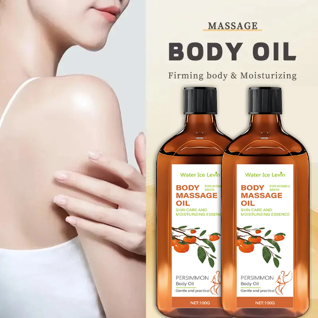 Water Ice Levin Body Massage Oil Moisturizing Skin Care Duo 200g