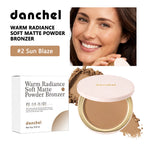Matte Pressed Powder Bronzer for Face Contouring