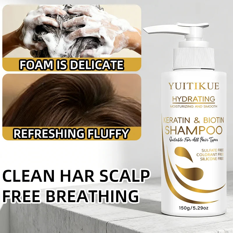 Keratin and Biotin Hair Shampoo 150g