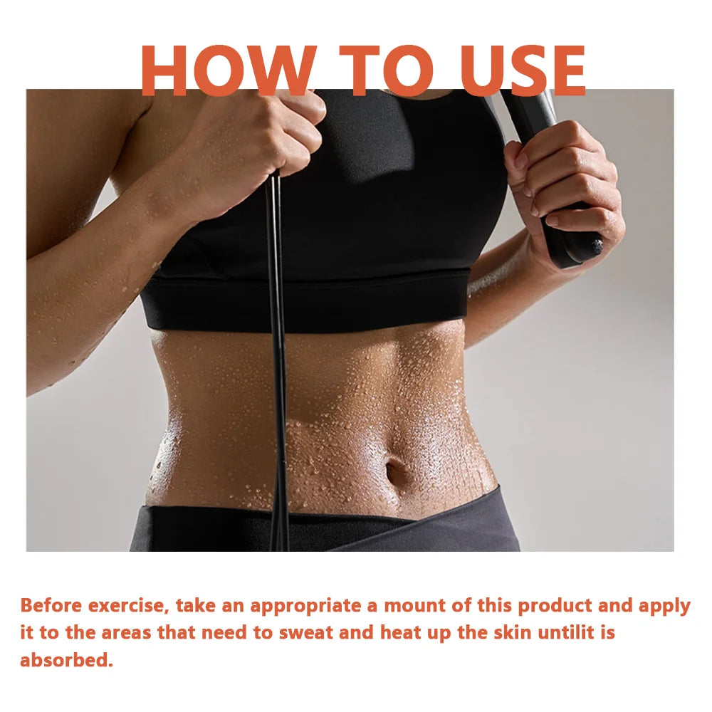 Hot Sweat Massage Cream Fitness Muscle Workout Enhancer 50g