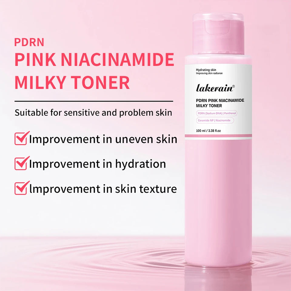 PDRN Niacinamide Milky Toner for Deep Hydration and Glowing Skin