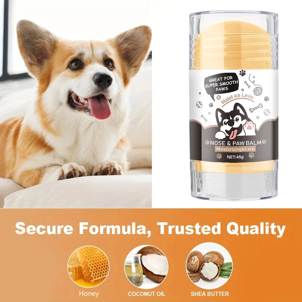 Dog Paw Balm Lick Safe Nose and Paw Moisturizer for Pets