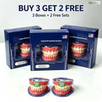 Full-Mouth Silicone Denture Set for Natural Smile