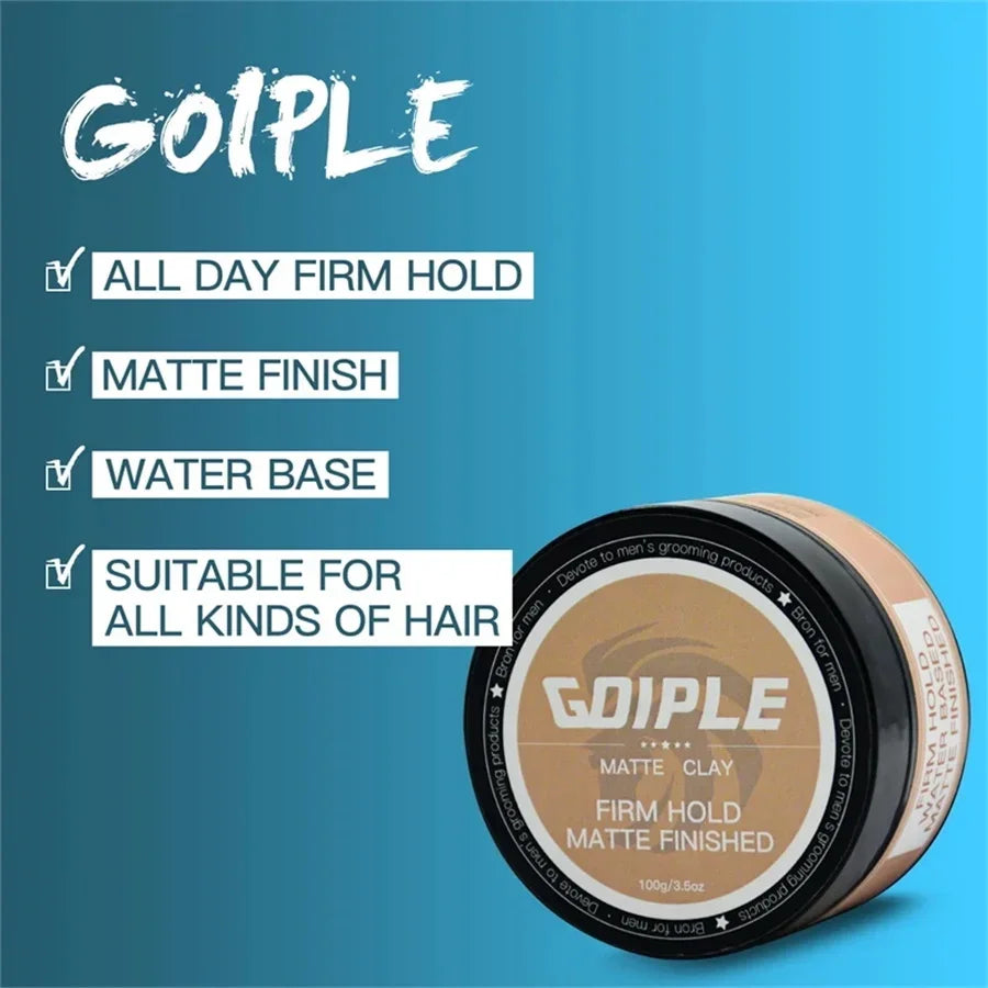 Strong Hold Matte Hair Styling Clay 100g