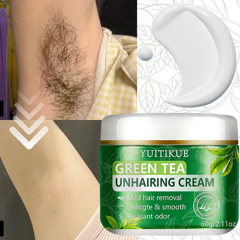 Green Tea Hair Removal Cream 60g