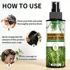 Rosemary Oil Hair Serum Fast Absorbing Scalp Treatment 100ml