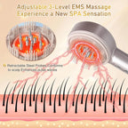 Electric Scalp Massager and Hair Growth Serum Applicator