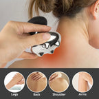 Stainless Steel Mushroom Gua Sha Massage Tool for Face and Body