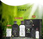 Dexe Black Hair Dye Shampoo Instant Natural Color Restorer 400ml