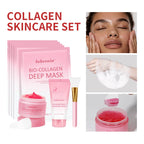 Collagen Face Skincare Set for Deep Nourishment and Repair