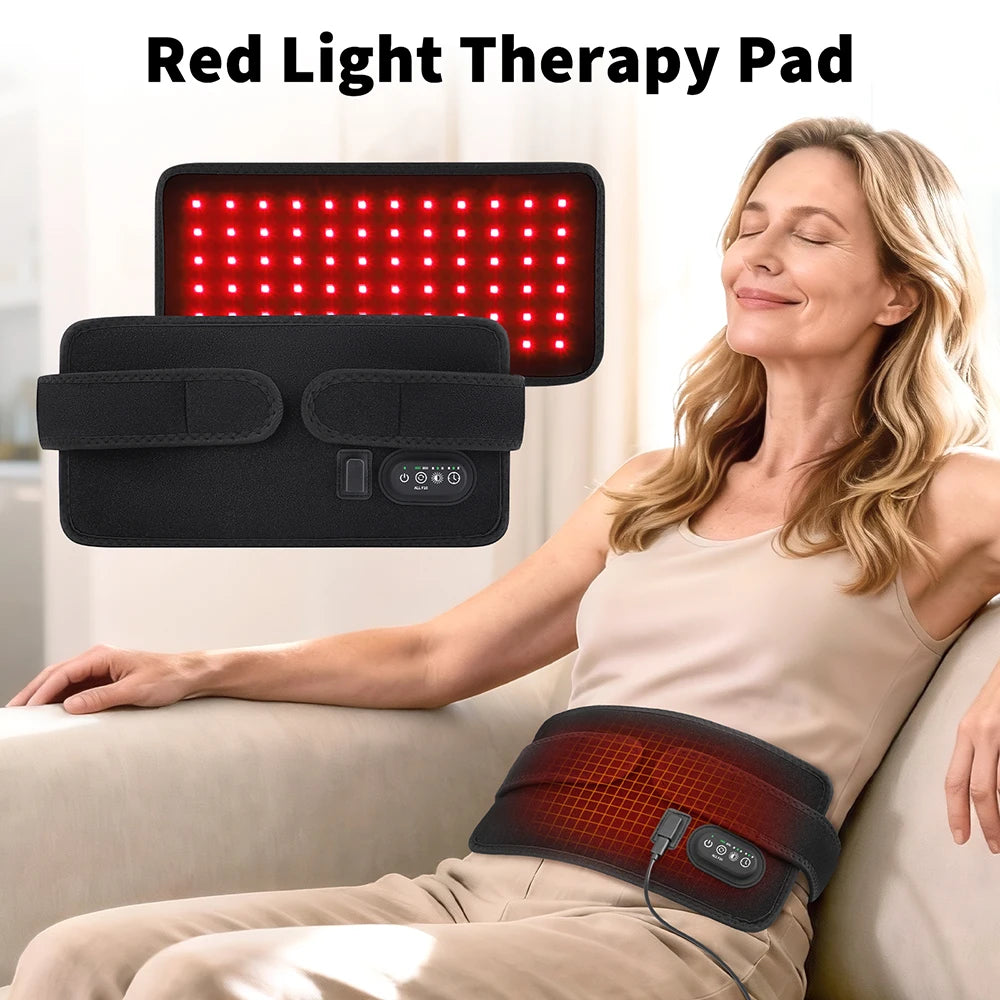 Red Light Therapy Belt for Pain Relief and Muscle Recovery