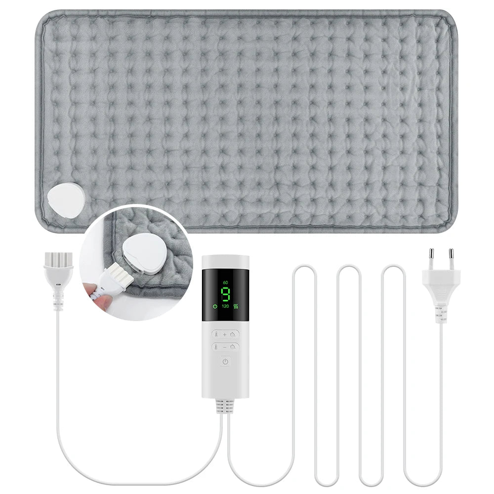 Electric Heating Pad for Back and Neck Pain Relief