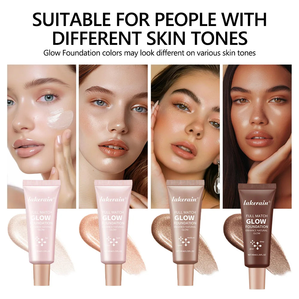 Liquid Glow Foundation for Natural Radiant Skin - 1