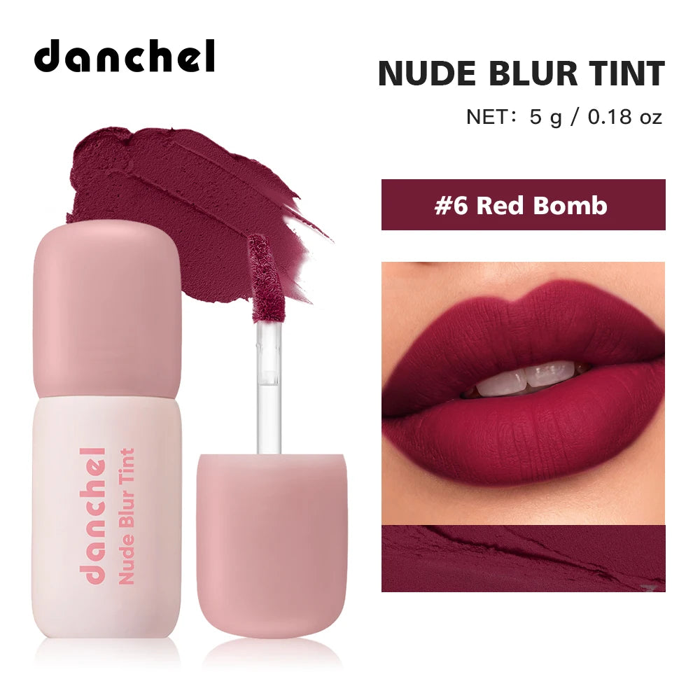 Velvet Matte Lip and Cheek Tint for Natural Makeup Look - 23
